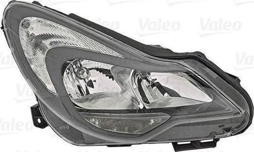 SAĞ FAR OPEL CORSA D SİYAH 06 MOTORLU H7