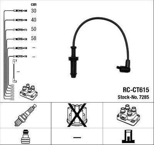 BUJİ KABLOSU RC-CT615 P106 91-96 P306 97-02 PART-BERLINGO 96-05 1.4-1.6