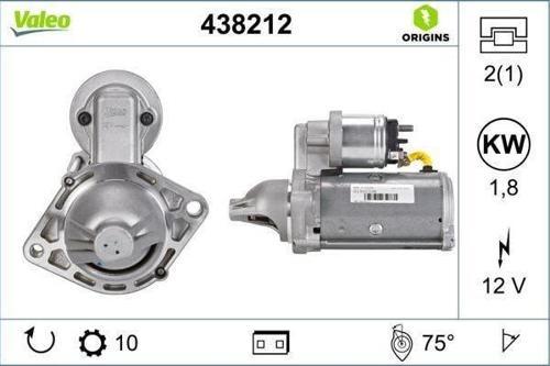 MARS MOTORU 12V 10DIS 1.8KW OPEL ASTRA H-COMBO C-CORSA C-D-MERIVA A-TIGRA-AGILA 1.3 CDTI
