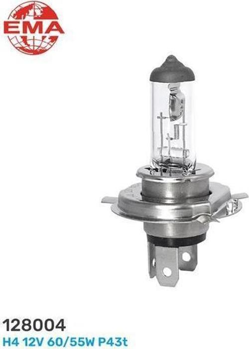 HALOGEN AMPUL H4 12V 60/55W P43t