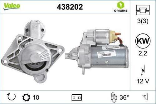 MARŞ MOTORU 12V -TRAFIC II-VIVARO 2.0 DCİ