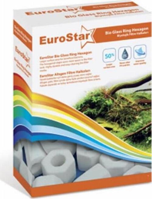 Bio Glass Ring Hexagon Akvaryum Filtre Malzemesi 500 Ml