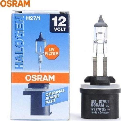 AMPUL 12V H27/1 27W PG13 TEK TELLİ FAR VE SİS