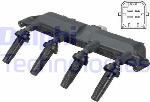 ATEŞLEME BOBİNİ P206 1.4 02 P306 1.4 02-03 -P307 1.4 00 P1007 1.4 05 PARTNER 1.4 03