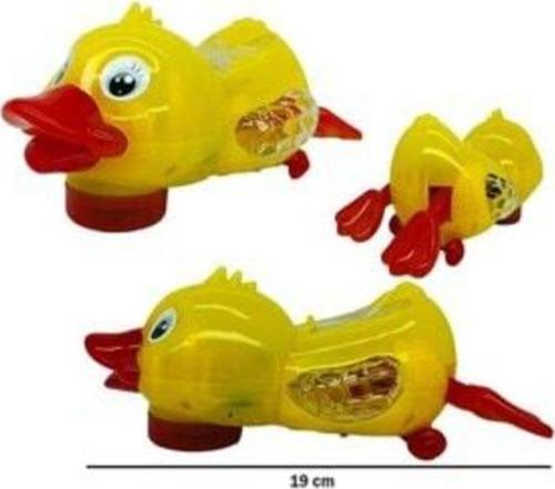 Pilli Hareketli Işıklı Sesli Ördek