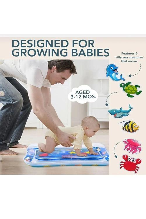 Bebek Su Oyun Matı (Tummy Tıme) Karın Üstü Aktivite Zamanı