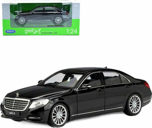 Mercedes S-Class 1:24 Siyah Model Araba
