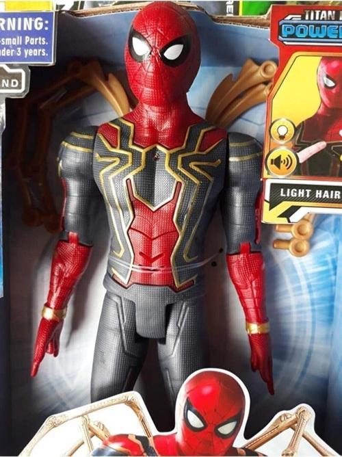 Spiderman Oyuncak Ahtapot Kollu 29Cm Örümcek Adam Sesli Işıklı