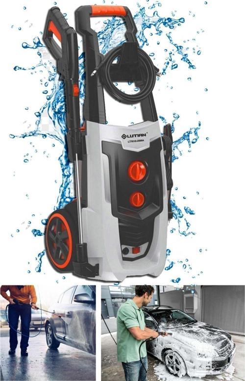 Lt701G 195 Bar Yüksek Basınçlı Soğuk Oto Yıkama Makinesi 2500 Watt Indiksiyon Motorlu