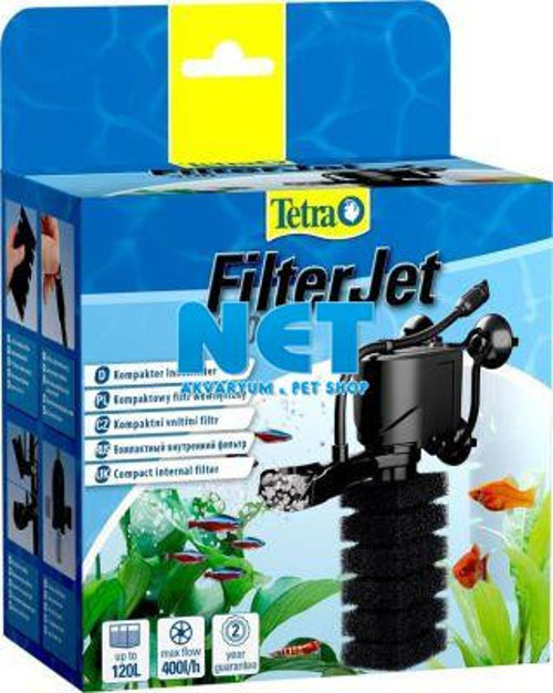 Tetra Filter Jet 400 İç Filtre 50-120 LT 400 L/H 2 Yıl Garantili