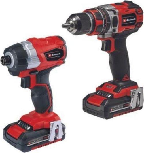 Tp-18V Twin Pack Bl Kömürsüz Akülü Matkap -Akülü Vidalama 2X2.0Ah Çantalı Set