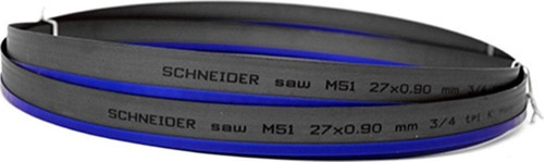 Schneıder 27*0.9 Mm 3/4 - 3.96 Boy M51 Bi-Metal Şerit Testere