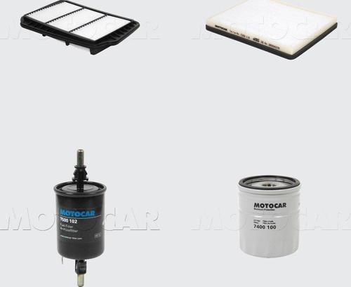 Chevrolet Lacetti 1.4 / 1.6 Bakım Filtre Seti MOTOCAR