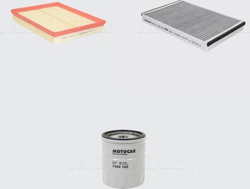 Opel Astra H 1.6 Twinport Bakım Filtre Seti (Karbonlu) MOTOCAR