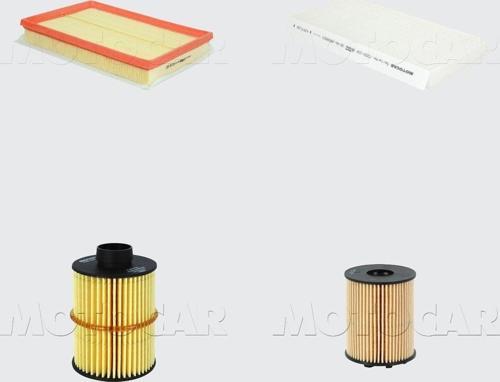 Opel Corsa C 1.3 Dizel Bakım Filtre Seti (Tırnaklı) MOTOCAR
