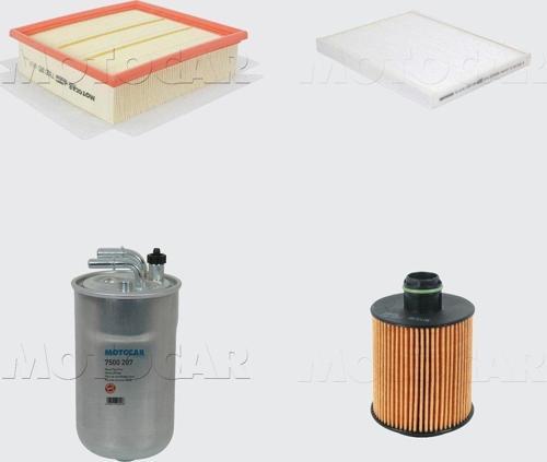 Opel Corsa D 1.3 Dizel Euro 5 Bakım Filtre Seti MOTOCAR