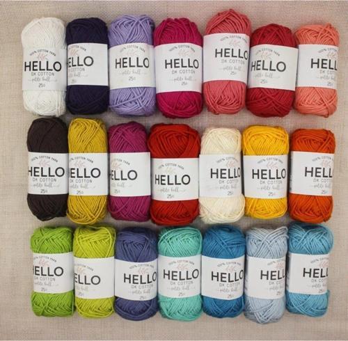Hello Dk Minik Yumaklar Punch Ve Amigurumi Iplik Seti 25 Gram X 21 Ad