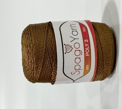 Spago Yarn Balım Örgü Evi Polyester Makrome 100gr sy200