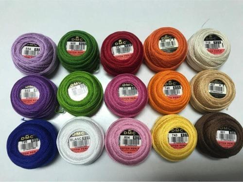 Koton Perle No:8 15 Renk Nakış Kanaviçe Ve Punch Ipi