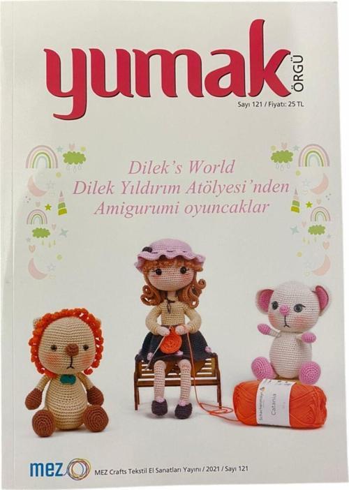 Örgü Sayı 121 Amigurumi Oyuncaklar Şenel Yün