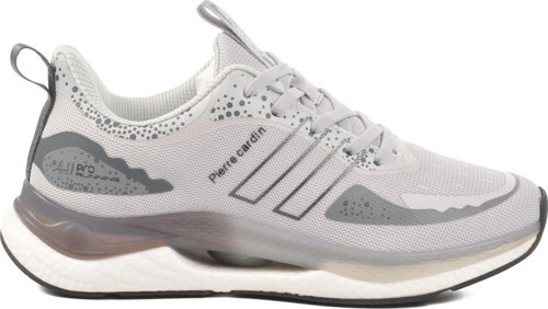 Gri Fileli Hafif Esnek Unisex Spor Ayakkabı PCI-11068 G
