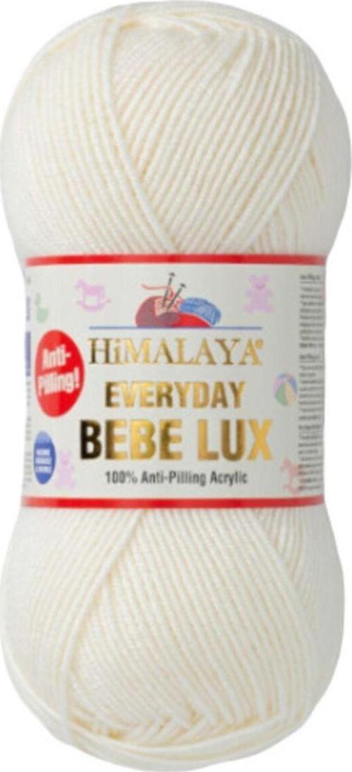 Ekru Everyday Bebelux El Örgü İpi 5'li Paket 70402