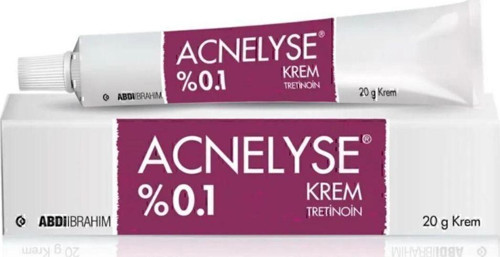 Acnelyse %0.1 Krem Orginal Ciltteki Koyu Lekeler Kırışıklar Ve Sivilcelere Etkili Sonuç..