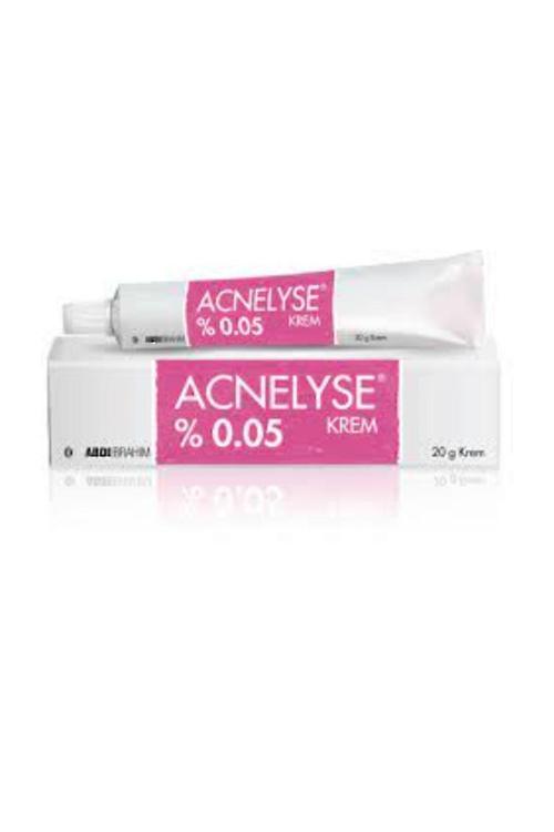 Acnelyse %0,05 Krem 20Gr Orginal Ciltteki Koyu Lekelere Ve Kırışıklara Kesin Etkili Çözüm.