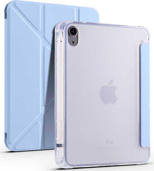 İpad Mini 2021 (6.Nesil) 8.3"Uyumlu Kalemlikli Standlı Uyku Modlu Katlanabilir Tablet Kılıfı