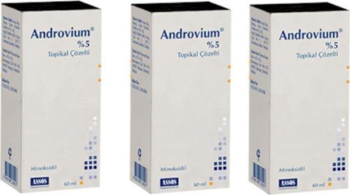 Assos Androvium %5 Tropikal Çözelti 60Ml | 3 Adet