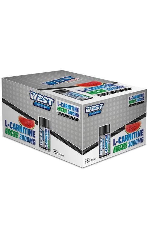 L Carnitine 3000 Mg 30 Ml 20 Shot ( Karnitin ) Karpuz Aromalı