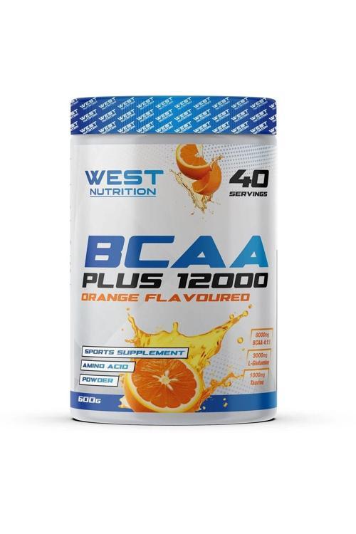Bcaa Plus 12000 L-Glutamin Taurin - 600 Gr. - Portakal