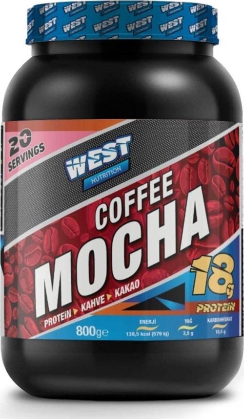 Protein Tozu Içerikli Mocha Kahve 800 Gr 20 Servis