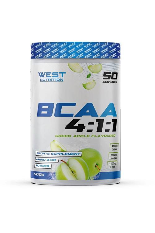 Bcaa 4:1:1 500 Gr 50 Servis Yeşil Elma Aromalı
