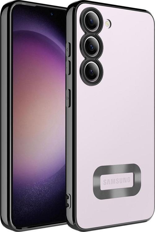 Samsung Galaxy S23 Uyumlu Kamera Korumalı Logo Yeri Açık Lazer Lesim Silikon Kılıf