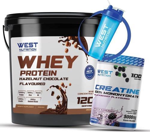 Whey Protein Tozu 3600 Gram - Kreatin Monohidrat 600 Gr