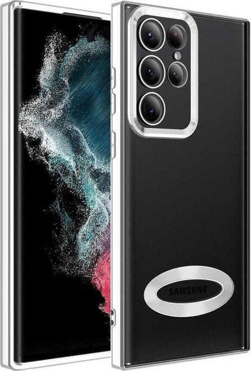 Samsung Galaxy S22 Ultra Uyumlu Kamera Korumalı Logo Yeri Açık Lazer Lesim Silikon Kılıf