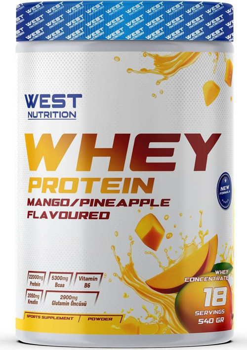 Whey Protein Tozu 540 Gr Mango&Ananas Aromalı