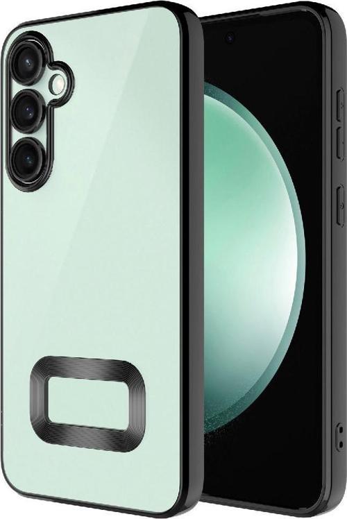 Samsung Galaxy S24 Plus Uyumlu Kamera Korumalı Logo Yeri Açık Lazer Lesim Silikon Kılıf