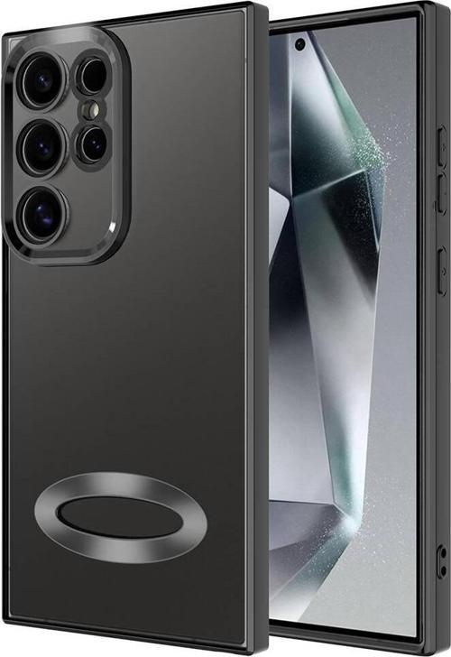 Samsung Galaxy S24 Ultra Uyumlu Kamera Korumalı Logo Yeri Açık Lazer Lesim Silikon Kılıf