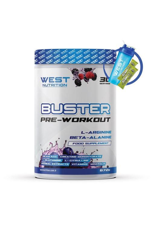 Buster Pre Workout Sitrülin - L Arjinin - Beta Alanin 672 Gram 30 Servis Orman Meyveli