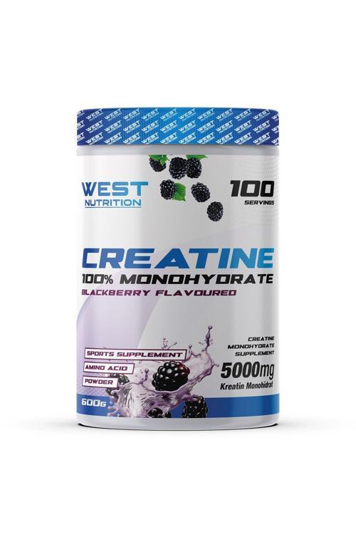 Kreatin Monohidrat ( Creatine ) 600 Gr 100 Servis Böğürtlen Aromalı