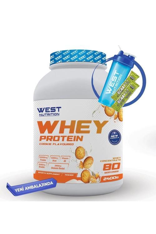 Whey Protein Tozu 2400 Gr 80 Servis Kurabiye Aromalı