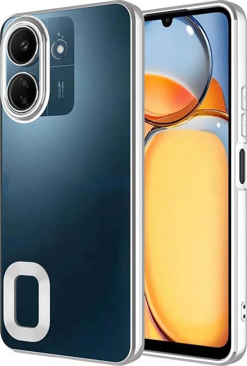 Xiaomi Redmi 13C Uyumlu Kamera Korumalı Logo Yeri Açık Lazer Lesim Silikon Kılıf