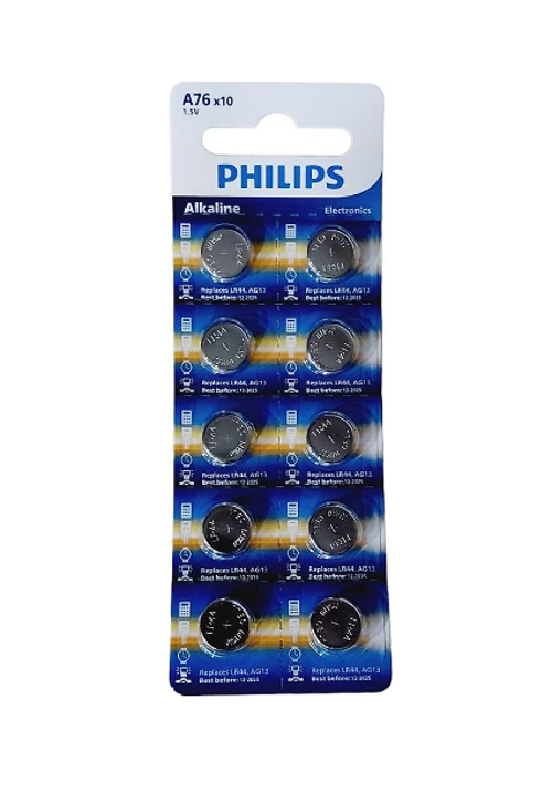 Alkaline Pil 1.5V (Lr44 / Lr1154) 10 Lu