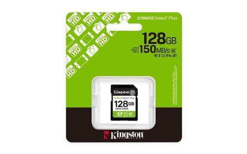 Sds3-128Gb 128Gb Sdxc Canvas Select Plus Gen3 150Mb-S C10 Uhs-İ U1 V10 Hafıza Kartı
