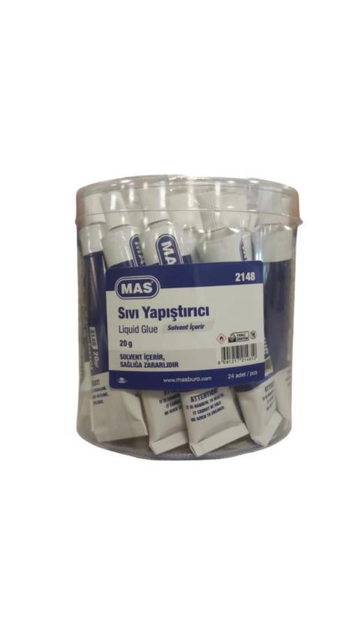 Sıvı Yapıştırıcı Tüpte 20 Gram Solventli 2148 (24 Lü Paket)