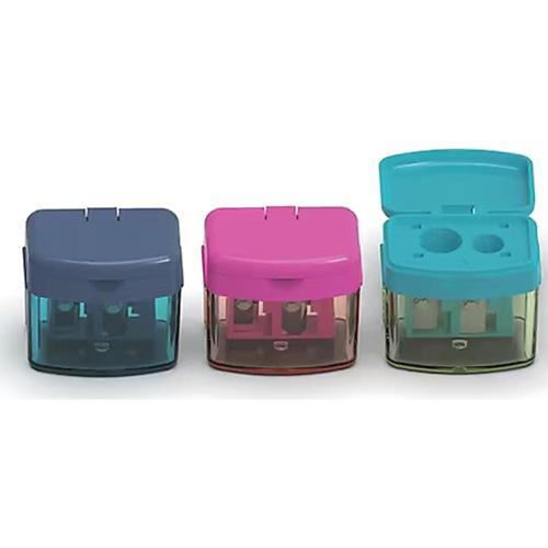 Faber-Castell Kalemtıraş Minibox Duo Trendy 5140 382901 (12 Li Paket)