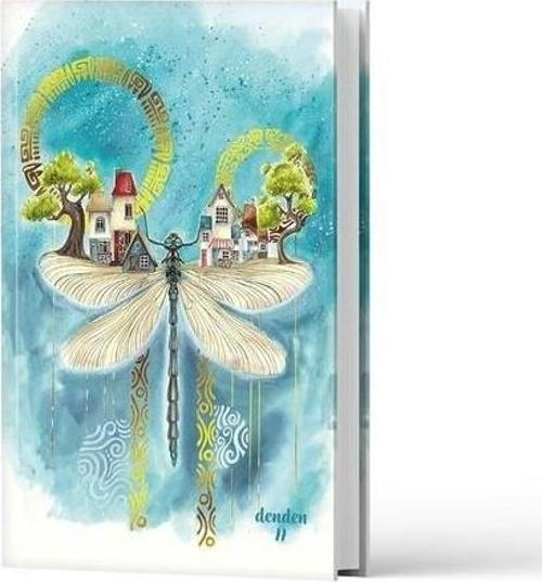 Sert Kapaklı Not Defteri Ayla Acet Yaldız Seri Umudun Aşkı 17X24 Cm