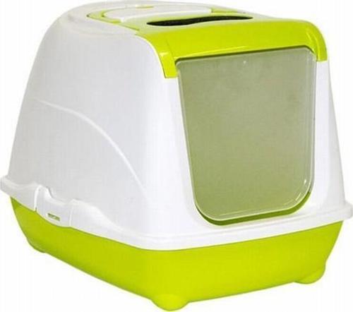 Flip Kapalı Kedi Tuvaleti 50 Cm Sarı